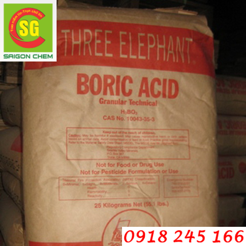 Hoá chất H3BO3 - Acid Boric