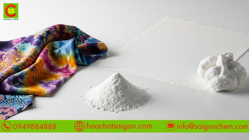 Ứng dụng Sodium hydrosulfite trong dệt nhuộm và tẩy màu