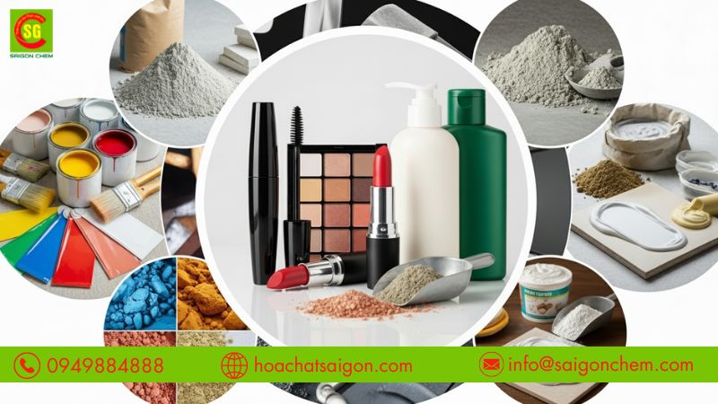 Ứng dụng HEC trong mỹ phẩm sơn v&agrave; x&acirc;y dựng