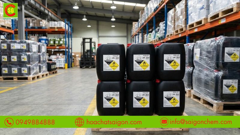 Hướng dẫn an to&agrave;n khi sử dụng axit nitric HNO3