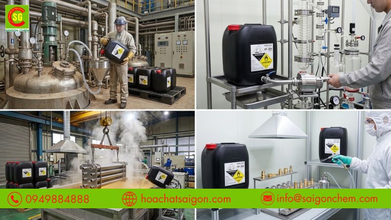 Ứng dụng HNO3 trong ph&acirc;n b&oacute;n, luyện kim v&agrave; h&oacute;a chất