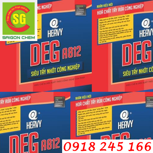 Tẩy Nhớt C&ocirc;ng Nghiệp Đa Năng DEG A 812
