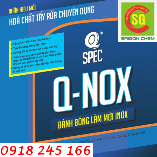 chất đánh bóng làm sáng inox và nhôm (Q-NOX)