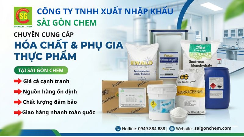 Nh&agrave; cung cấp HEC uy t&iacute;n chất lượng tại S&agrave;i G&ograve;n Chem