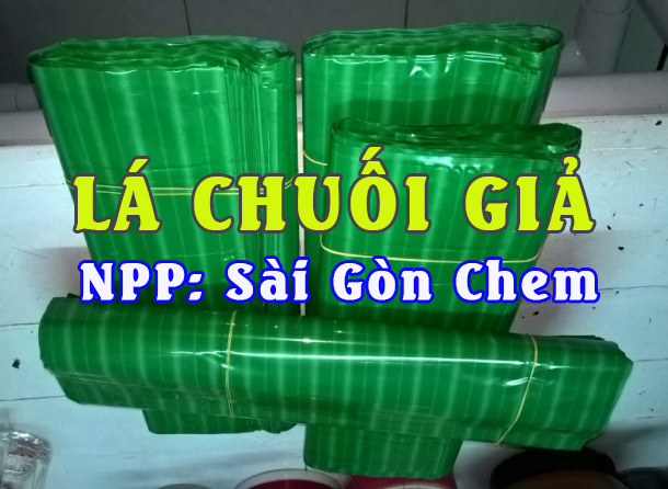 L&aacute; chuối giả