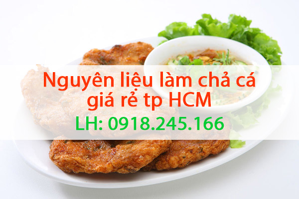Nguy&ecirc;n liệu l&agrave;m chả c&aacute;