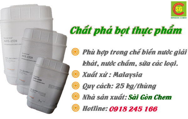 chất ph&aacute; bọt