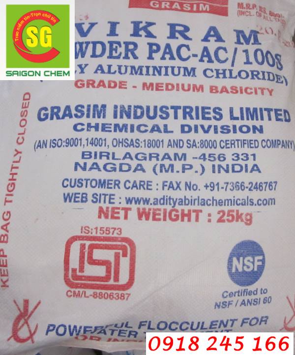 PAC Ấn độ, PAC Trung Quốc, PAC Th&aacute;i Lan