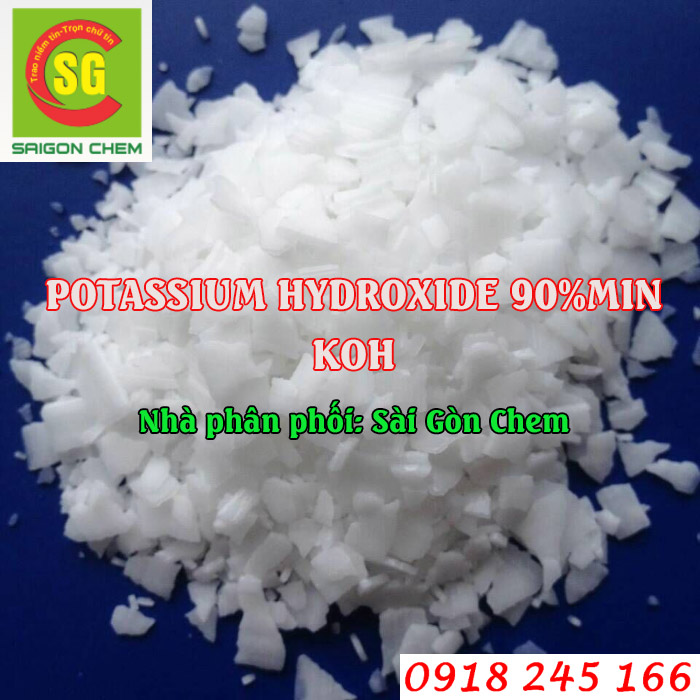 POTASSIUM HYDROXIDE 90%MIN - KOH