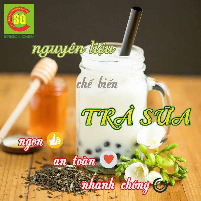 Mua nguy&ecirc;n liệu l&agrave;m tr&agrave; sữa ở đ&acirc;u uy t&iacute;n tại S&agrave;i G&ograve;n
