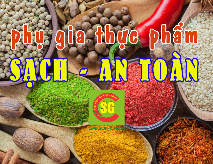 phụ gia thực phẩm sạch