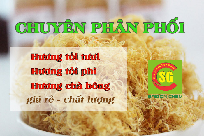 hương tỏi tươi tỏi phi, chà bông