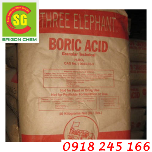 Hoá chất H3BO3 - Acid Boric