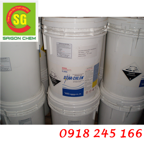 Hoá chất xử lý nước hồ bơi Chlorine Nhật (Nankai)70%