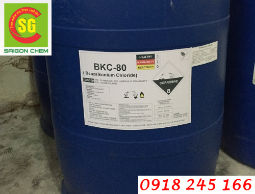 BKC (Benzalkonium Chloride 80) Anh quốc