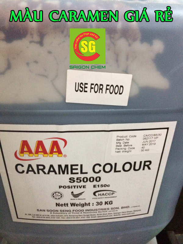 MÀU CARAMEL GIÁ RẺ