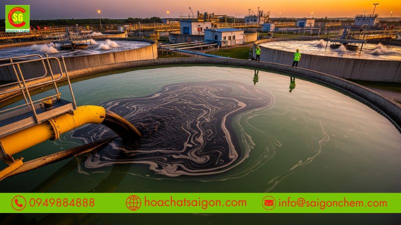 Mật rỉ sử dụng tỏng xử lý nước thải